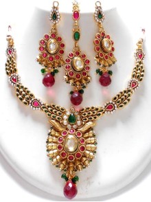 Polki Necklace Set